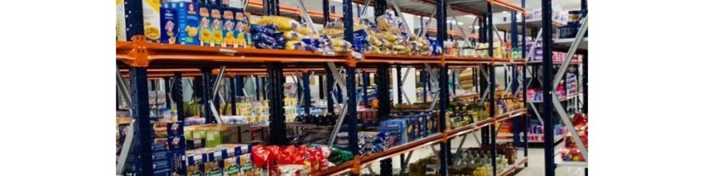 estantería picking supermercado