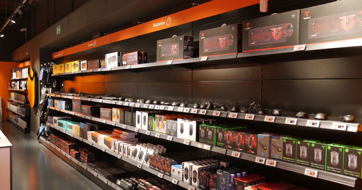 Estanterías de comercio