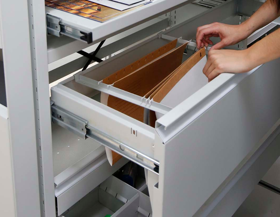 Armarios y archivadores de metal