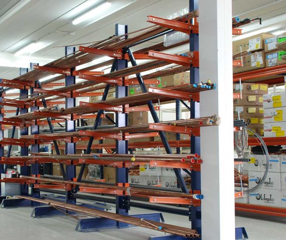 Estanterías Cantilever