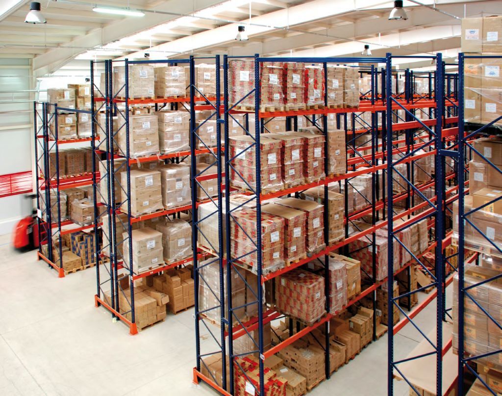 Estanterías Paletización Selectiva