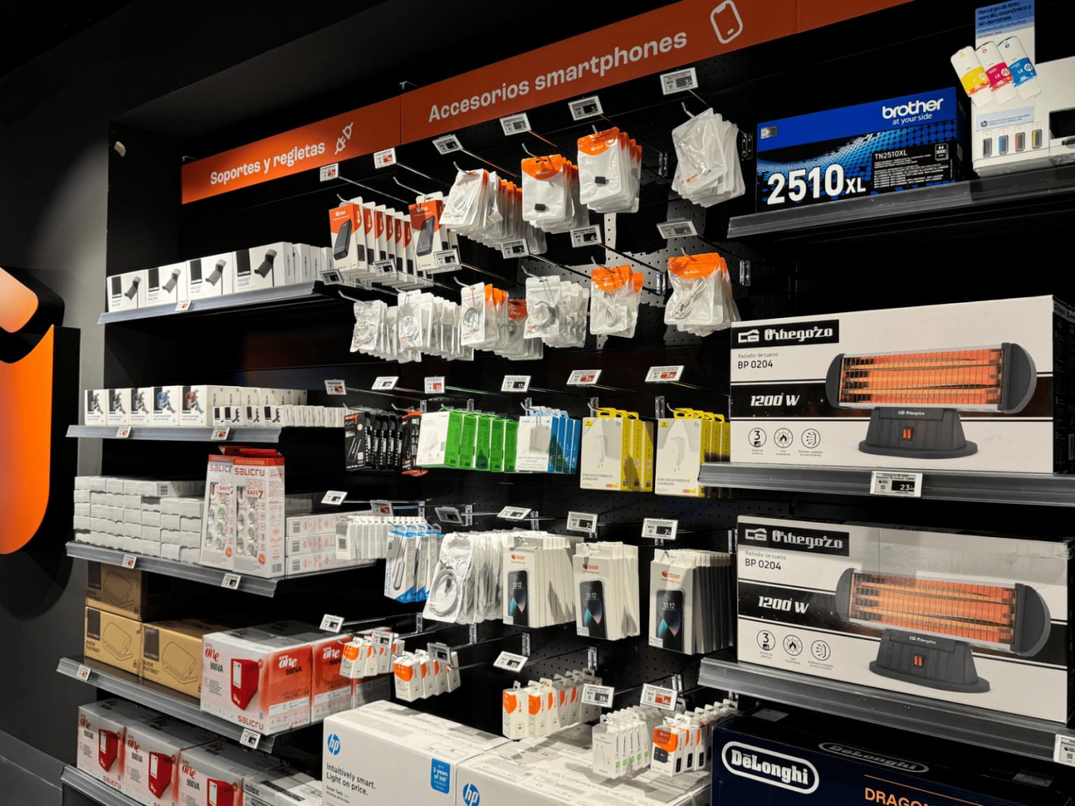 Estanterías de comercio