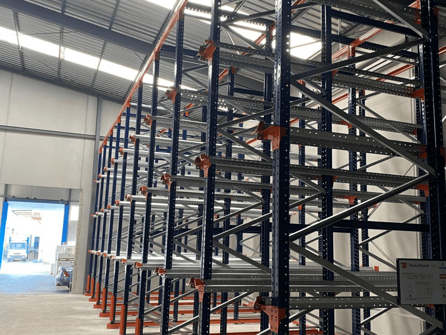 Estanterías drive in