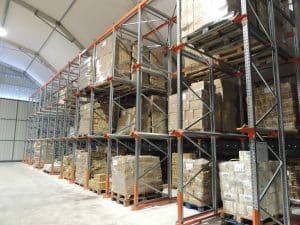 Estanterías drive in