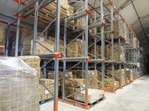 Estanterías drive in